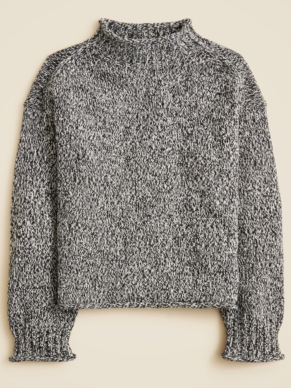 NWT J.Crew Marled 2025 Rollneck Sweater
